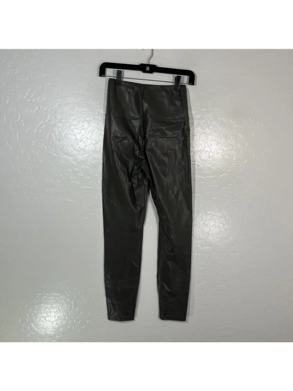 Wilfred Free Leggings Womens S Gray Faux Leather High Rise Ankle Pull On Pants - Picture 4 of 6